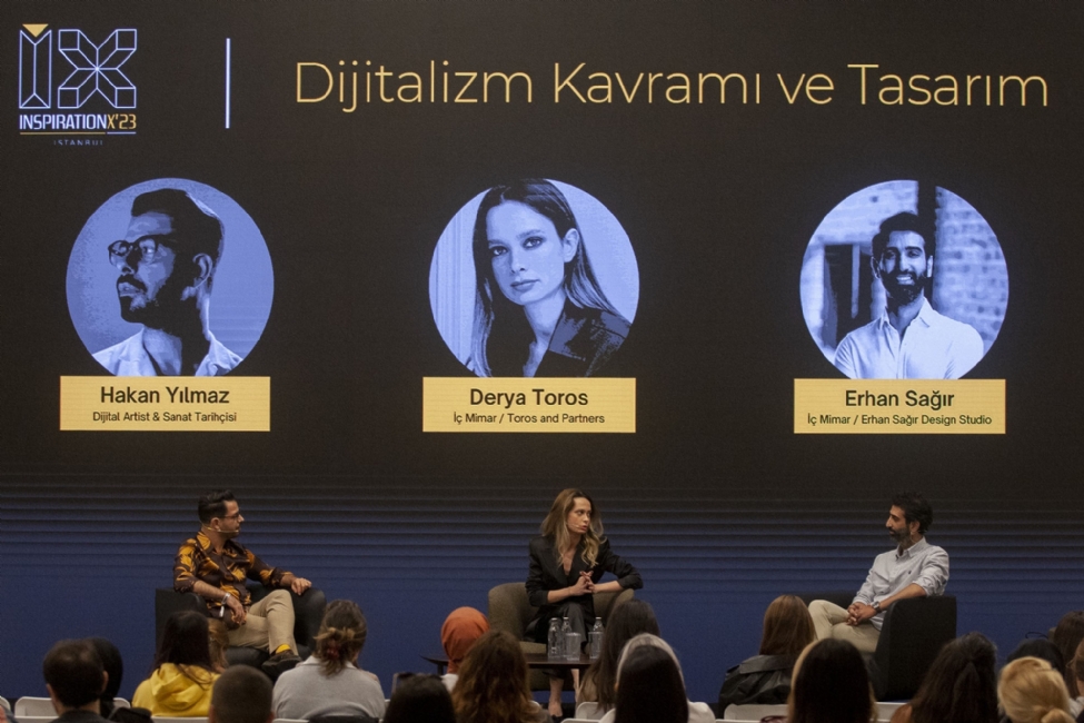 Derya Toros Inspiration x İstanbul Event'inde Dijitalizm ve Tasarım Panelinde