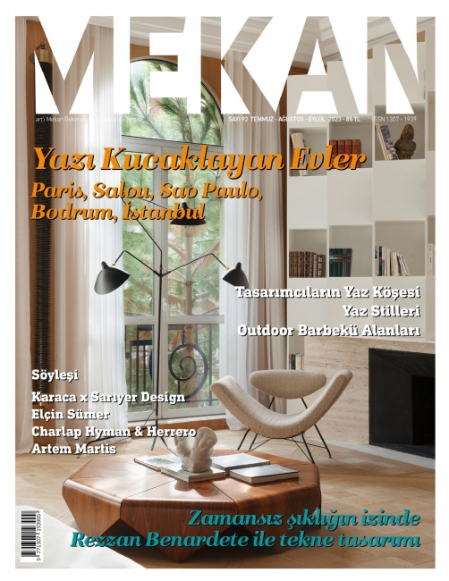 Derya Toros ve Yaz Favorileri, Mekan Dergisi'nin 92. Sayısında