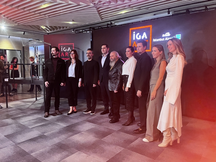 iga art toros and partners semazen derya toros ceki dalva çetin dalva sanatçı marcuf graf seçkin pirim istanbul havalimanı