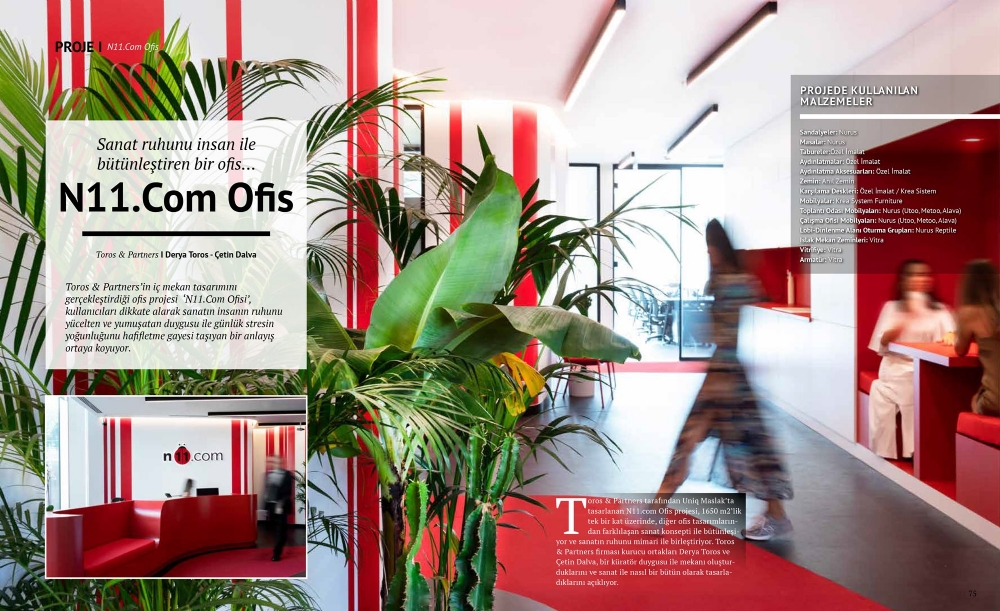 Toros and Partners N11.com Ofisi