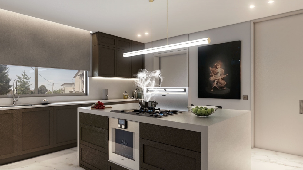 mutfak tasarımı lüks konut tasarımı iç mimarlık