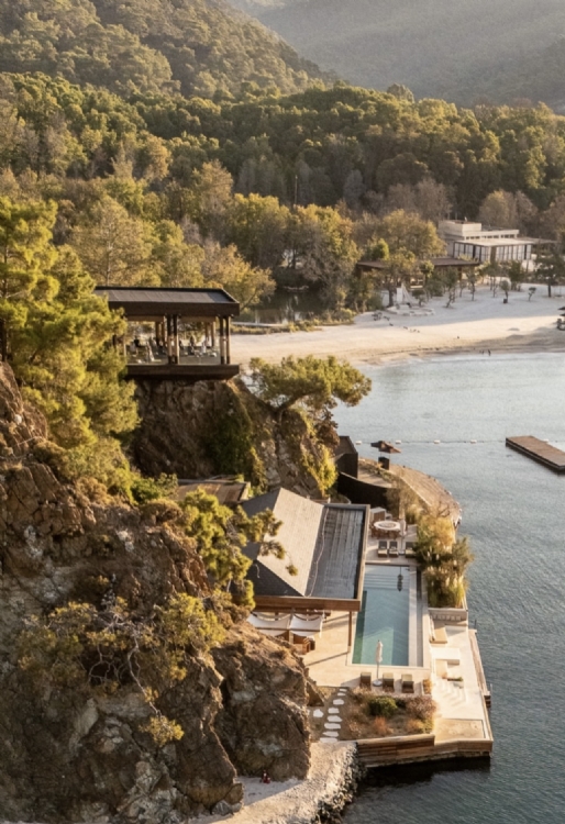 ahama hotel göcel hotel design fethiye architecture toros and partners