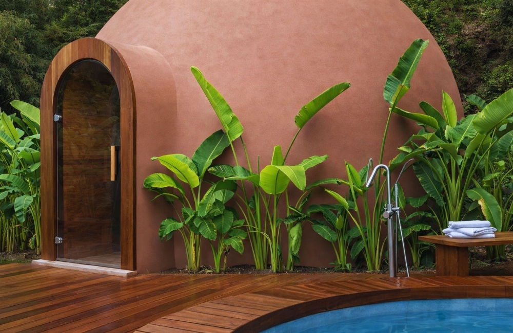 ahama hotel göcek fethiye interior design architecture toros and partners yoga shala yoga area design hotel design hospitality design sea view decoration longevity design wellness