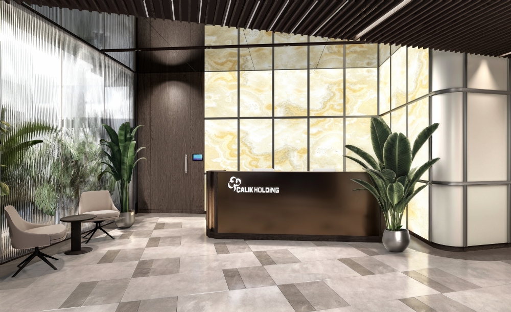 Taşkent Trilliant’ta Çalık Holding merkez ofis iç mimari tasarım projesi. Kurumsal ofis ve headquarter tasarımı.