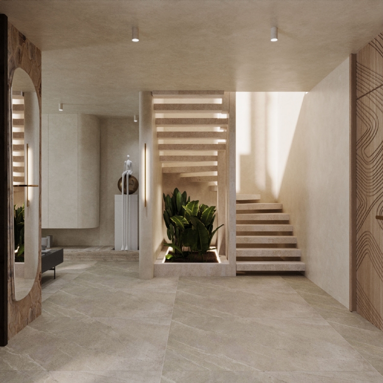 modern-villa-merdiven-iç-mimari-heykel-toros-and-partners-bodrum-villa-iç-tasarım